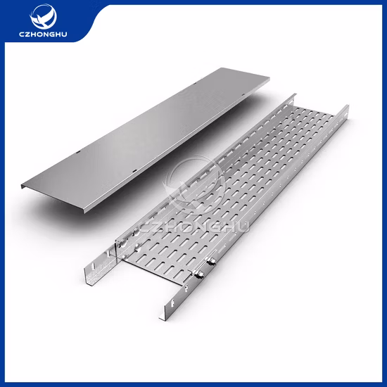 Bandejas portacables estándar de acero inoxidable 316L de 500 mm