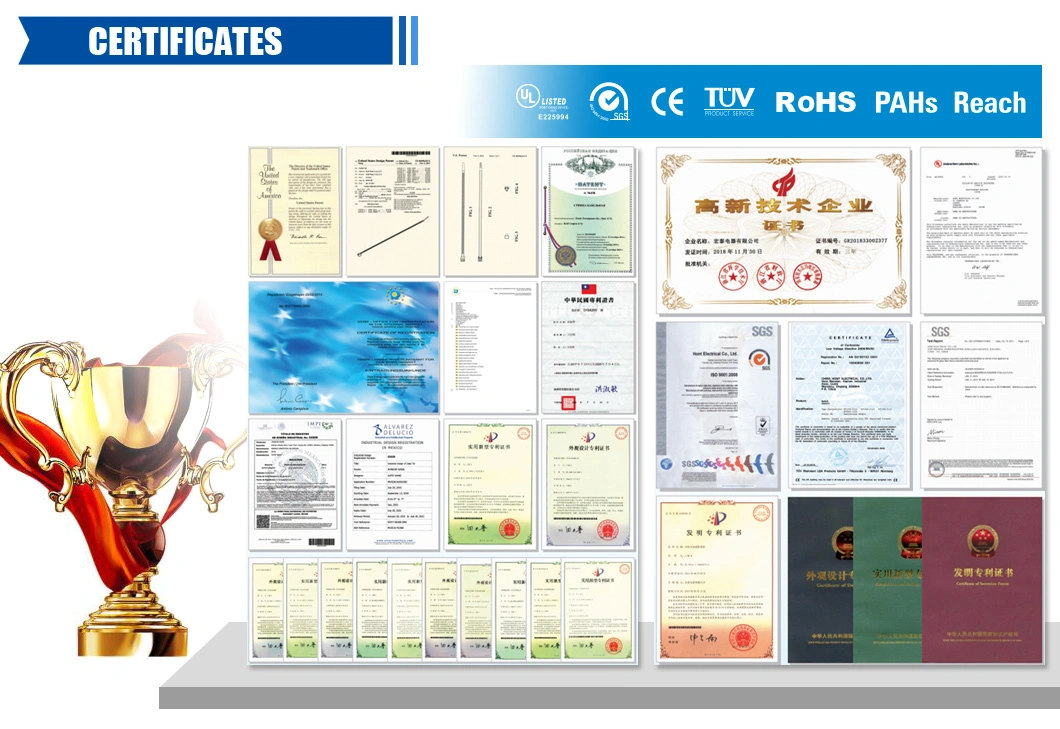 ISO Approved 2.5/3.6/4.8/7.2/9/12 Hont Plastic Bag + Sticker Exporting Carton/Tray Releasable Ties Cable Accessories