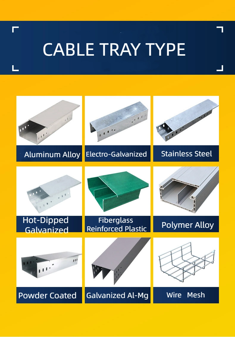 Steel Galvanized Heavy Duty Large Span Cable Ladder