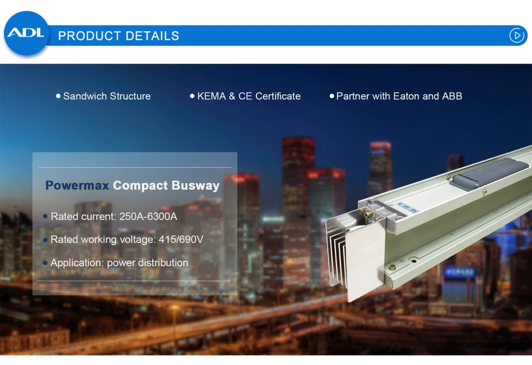 Adl Powermax Low Voltage Sandwich Aluminum Bus Duct