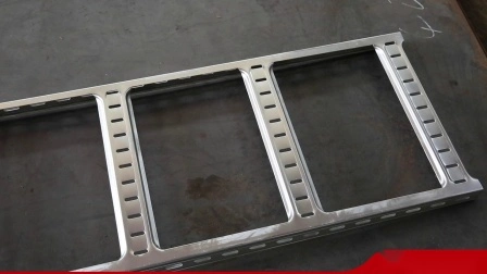 Bandeja portacables de acero galvanizado y sistema de soporte de bandeja portacables perforada