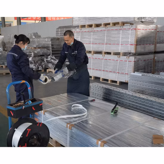 Bandeja portacables perforada profesional bien ventilada galvanizada en caliente